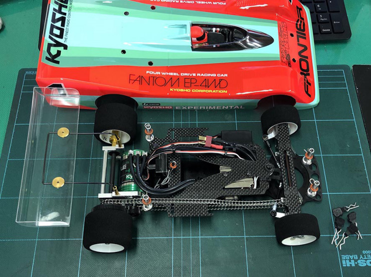 KYOSHO RC BLOG　ファントムEP-4WDレース始動！その2