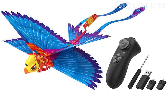 ★新商品★ 「Go Go Bird」翼を羽ばたかせて本物の鳥のように飛ぶ鳥型ドローン をGLOTURE.JPで販売開始