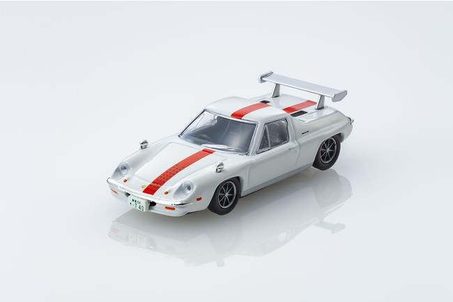 京商株式会社　KYOSHO MINI CAR & BOOK 第6弾 サーキットの狼 Lotus Europa SP