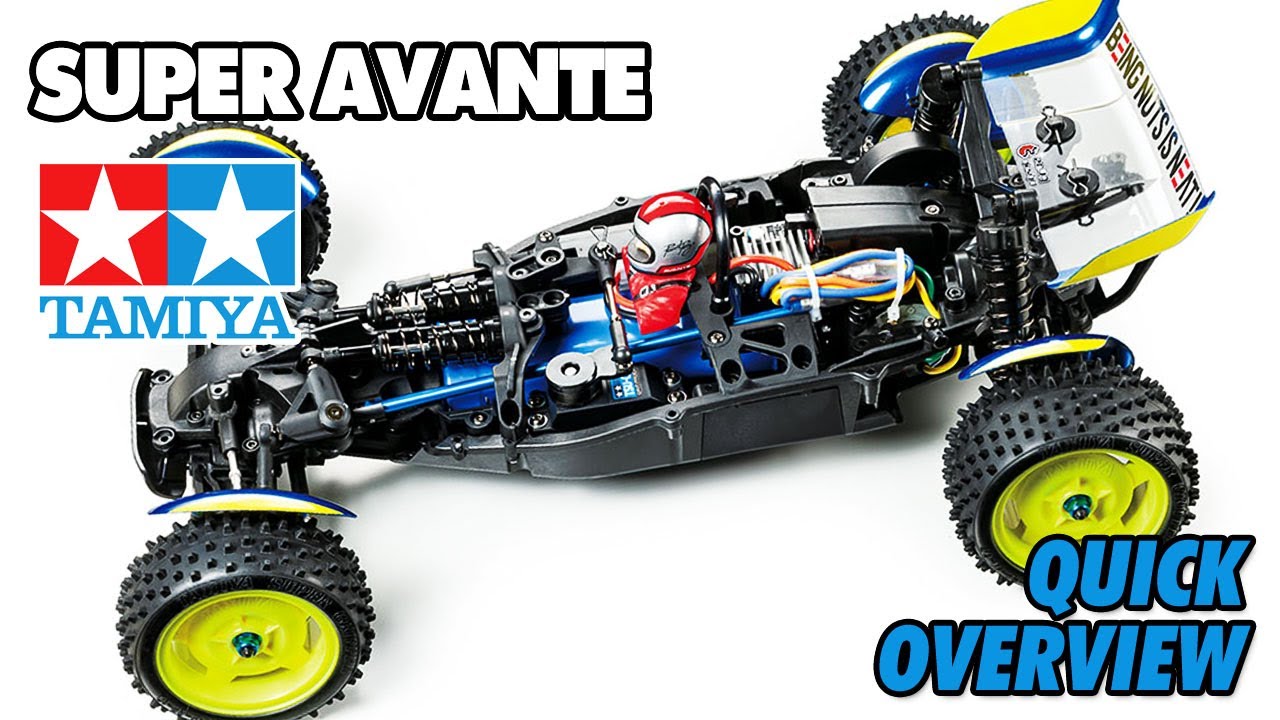 TAMIYA USA Youtube Channel  　Tamiya Super Avante Unboxing