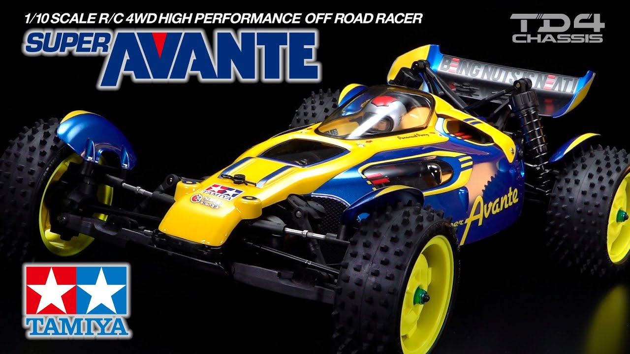 TAMIYA INC Youtube Channel  　TAMIYA 1/10 R/C SUPER AVANTE（TD4 CHASSIS）タミヤ スーパーアバンテ（TD4シャーシ）