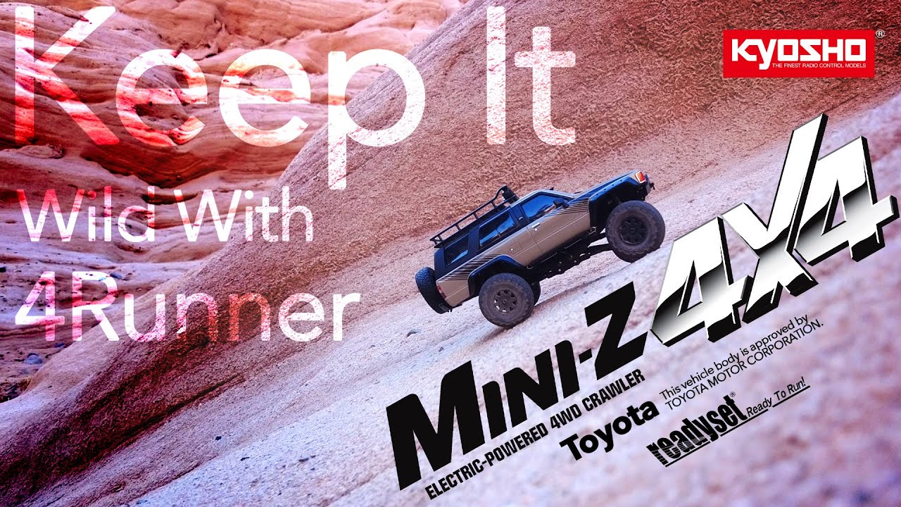 KYOSHO CORPORATION　KYOSHO MINI-Z 4×4 Series Toyota 4 Runner(Hilux Surf) with Accesorry parts Quick Sand