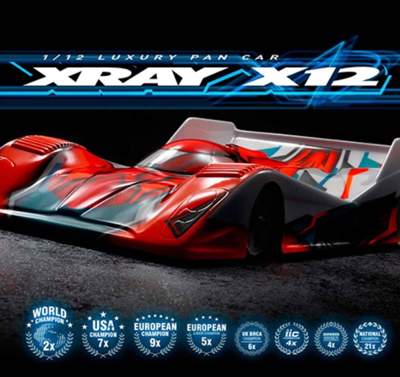 XRAY　XRAY X12’22 詳細製品ページ公開