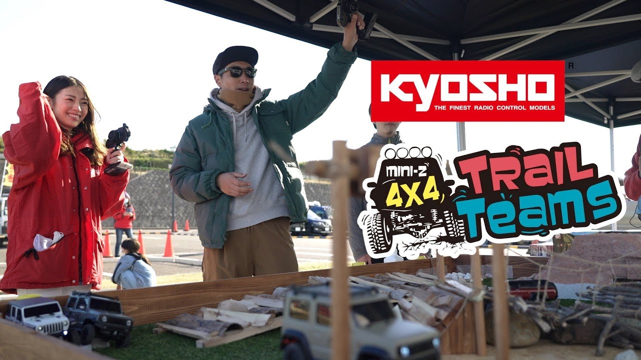 KYOSHO CORPORATION　BRAND PV：mini-z 4×4 TRaIL Teams