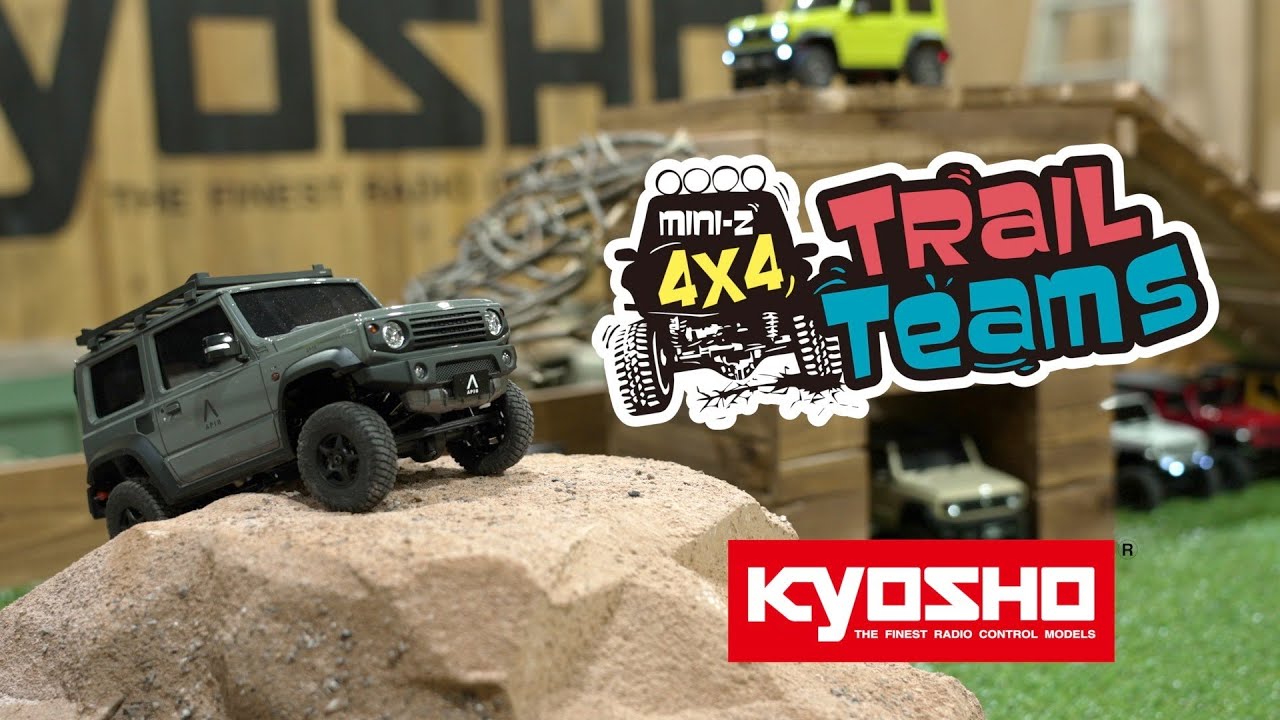 KYOSHO CORPORATION　COURSE MAKE：mini-Z 4×4 TRaIL Teams