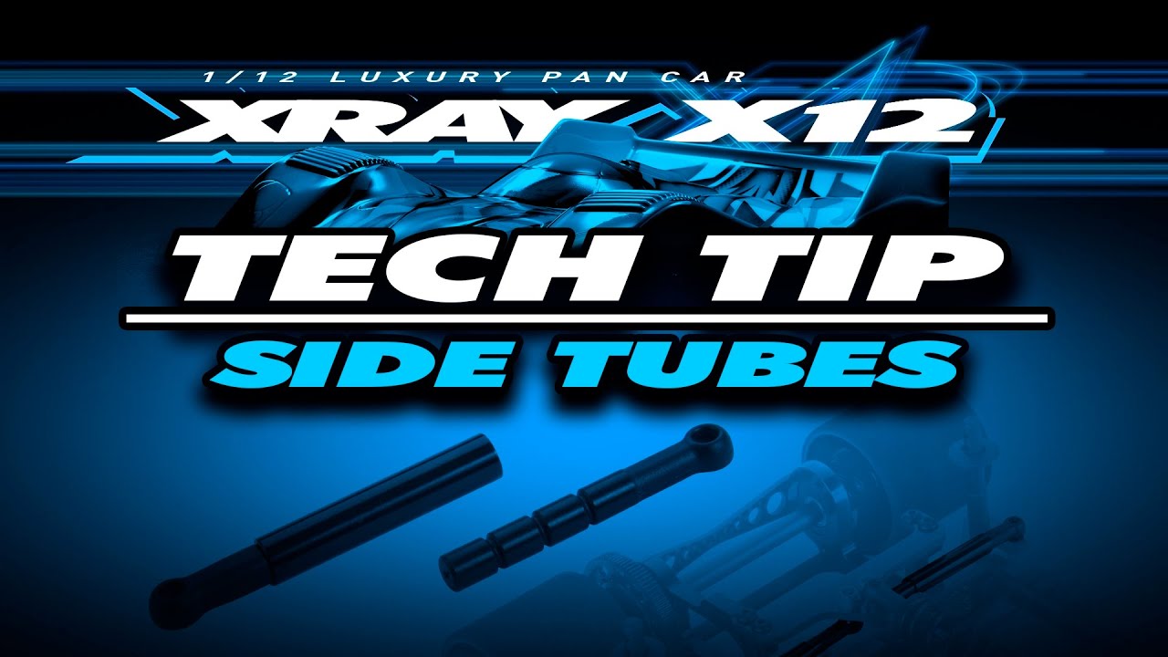 XRAY Official Youtube Channel  XRAY X12’22 – Tech Tip – Side Tubes