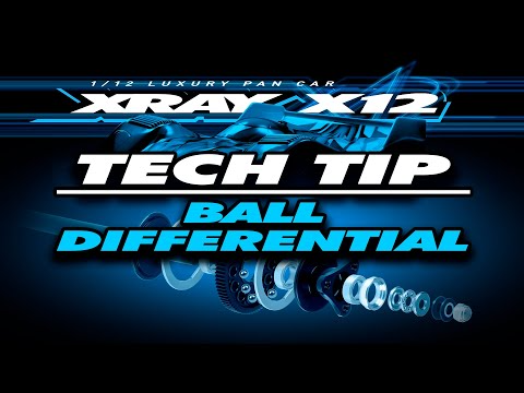 XRAY Official Youtube Channel  XRAY X12’22 – Tech tip video – Ball Differential