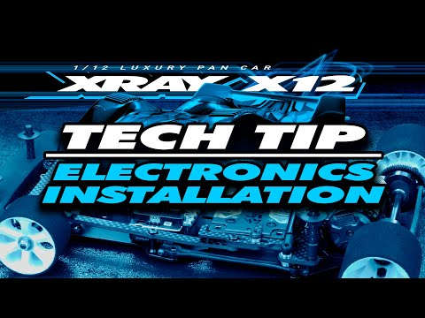 XRAY Official Youtube Channel  XRAY X12’22 – Tech tip video – Electronics Installation