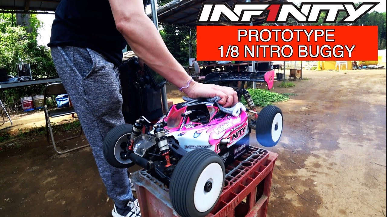 INFINITY RACING TEAM YouTube　INFINITY PROTOTYPE 1/8 BUGGY TESTING at RC LAND TAKI