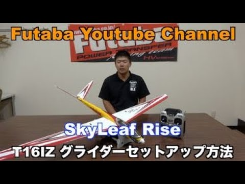 FUTABA RC　「公式」SkyLeaf Rise T16IZ モデルデータ作成