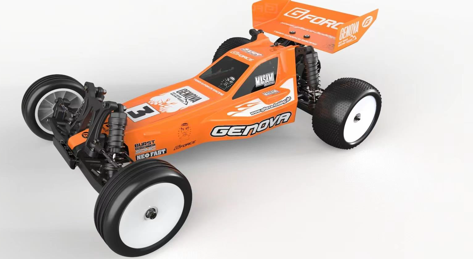 株式会社ジーフォース　新型2WDオフロードバギー「GENOVA」詳細スペック発表