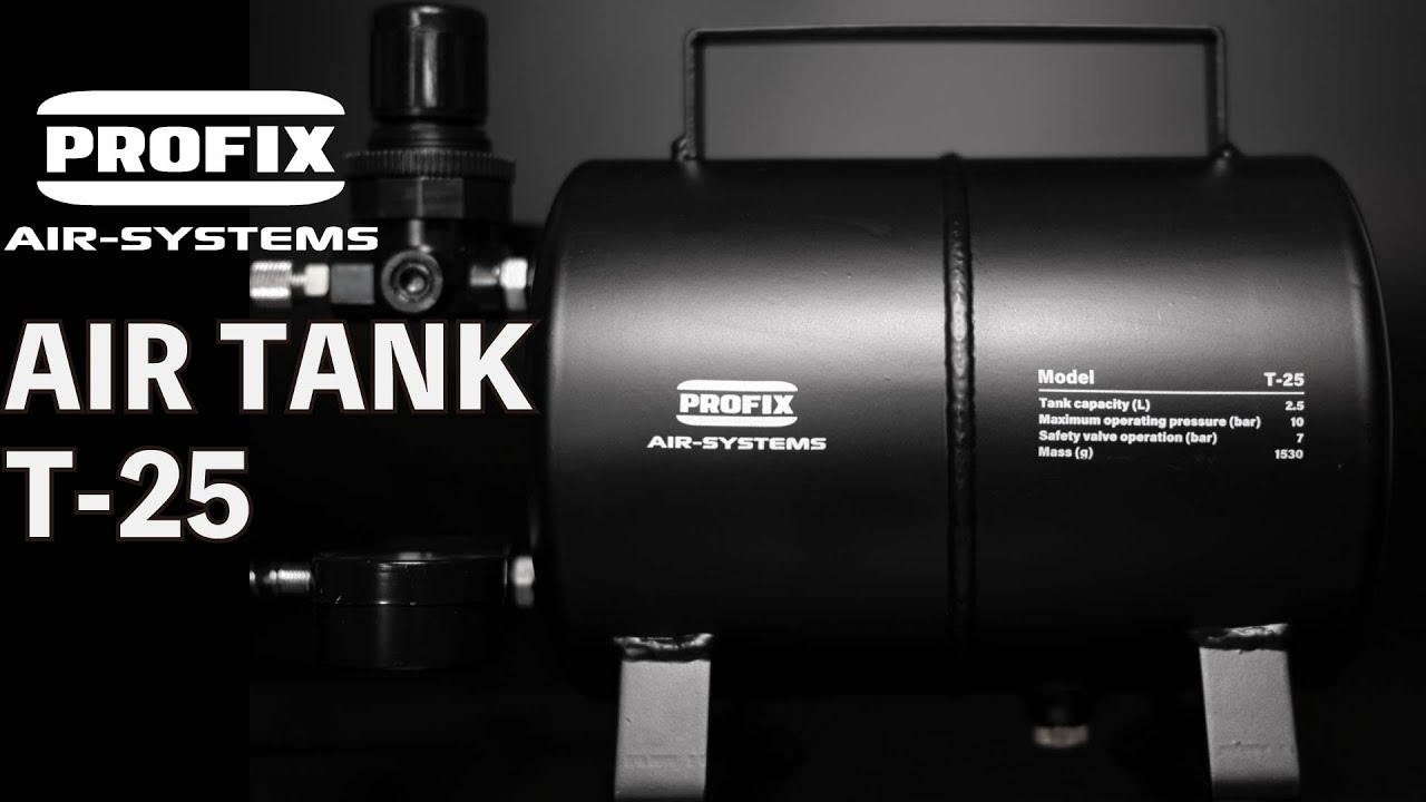 RAYWOOD_official Channel　『PROFIX AIR TANK T-25』コンプレッサーの最強の相棒が登場