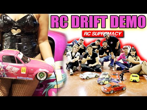 RC SUPREMACY Youtube Channel　We HOSTED a RC DRIFT DEMO at a CAR SHOW