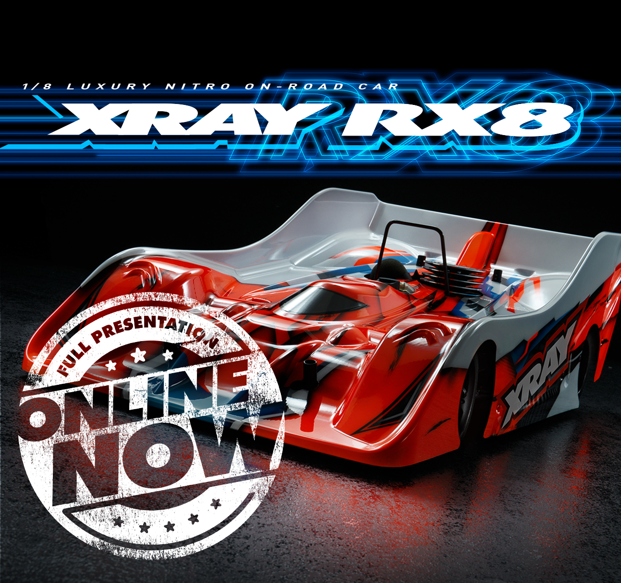 XRAY　XRAY RX8’23 詳細製品ページ公開