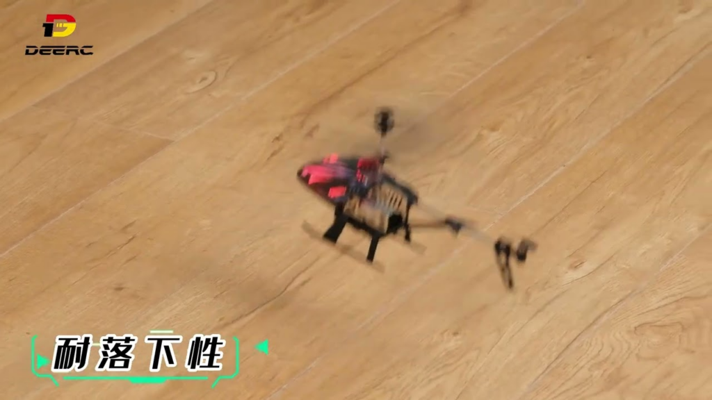 DEERC JP　ラジコン ヘリコプター 7色ライト DE23【特別クーポンあり】