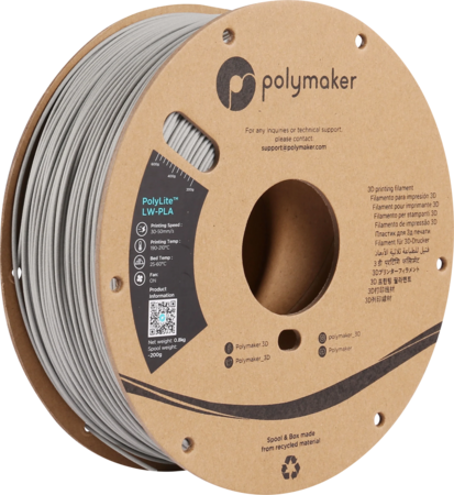 株式会社サンステラ　Polymaker社製　軽量フィラメント【PolyLite™LW-PLA】を発売