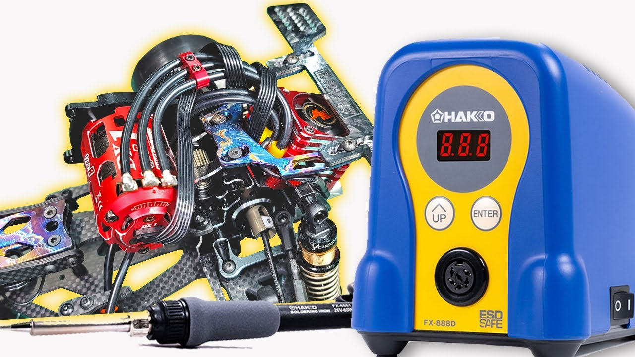 RC SUPREMACY Youtube Channel　HAKKO FX-888D Soldering RC Drift electronics- [REVIEW]