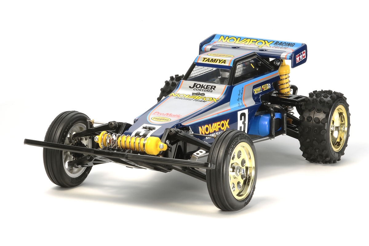 TAMIYA USA 　ComingSoon R/C Model ANNOUNCEMENT「ITEM# 58418-A RC BOOMERANG 4WD (2008)&ITEM# 58577-A RC NOVAFOX」