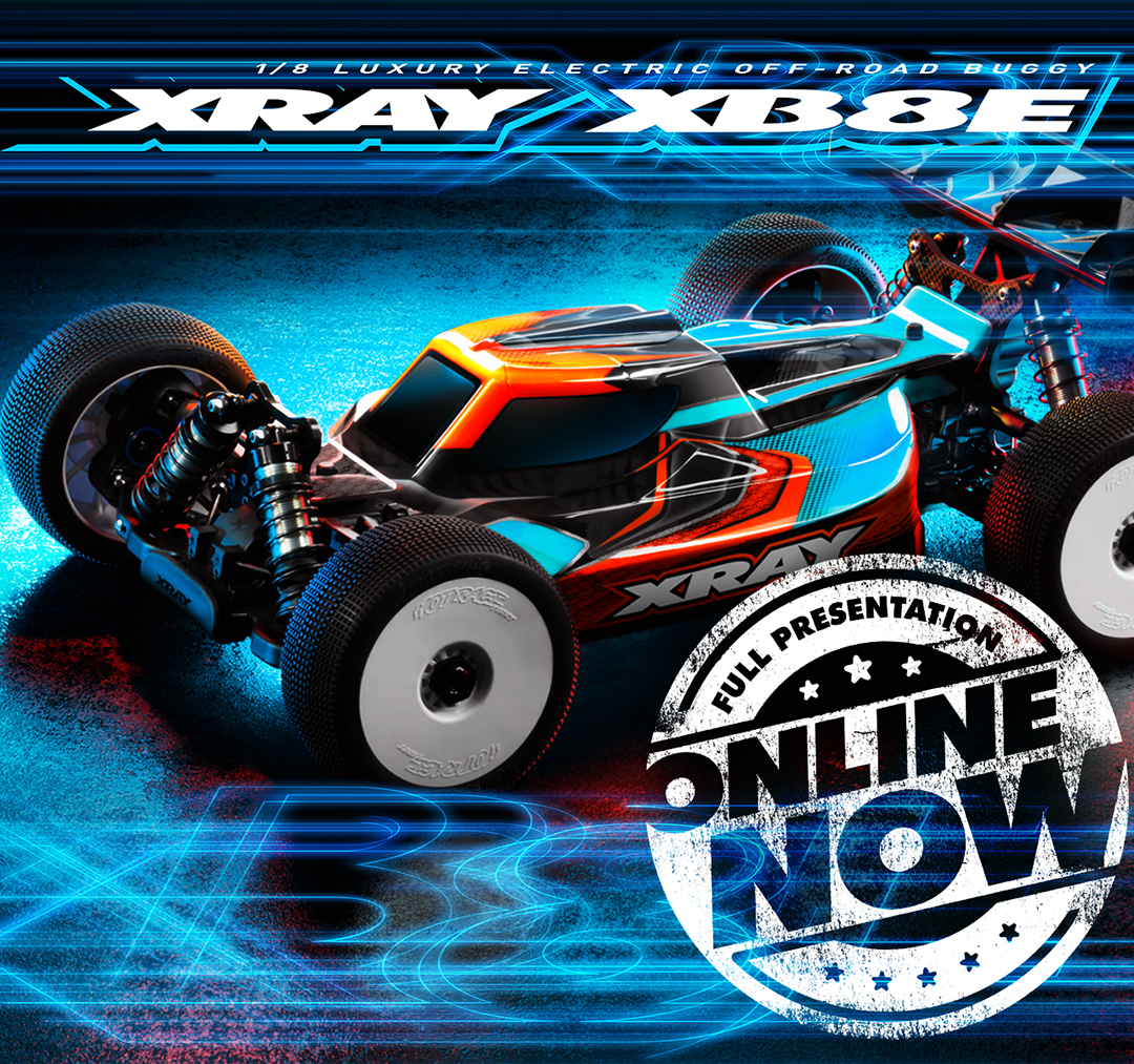 XRAY　XRAY XB8E’23詳細製品ページ公開