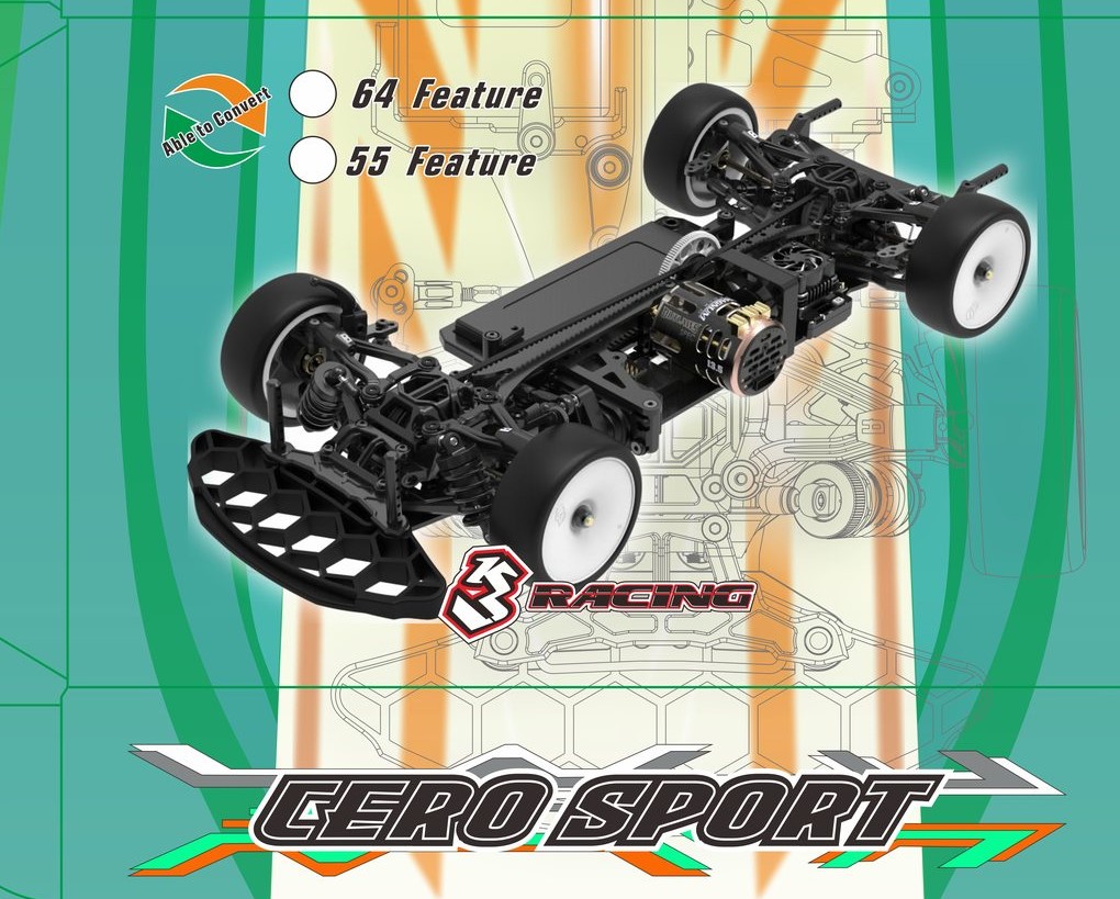 3Racing「CERO SPORT(5:5)」予約受付中！【RD2 magazineオフィシャルストア RD2予約商品紹介】