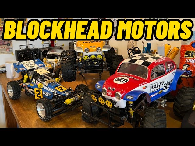 すだぴょんRCチャンネル　ブロックヘッドモータースショップ紹介【タミヤ ワイルドワン ホットショット2　BLOCKHEAD MOTORS】2023.5.20