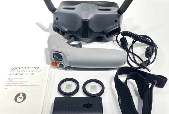 株式会社セキド　スタッフが使ってみました「DJI Goggles 2 到着！箱開けから基本スペックをレビューします」を公開