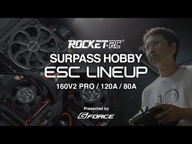 G-FORCE Hobby　【広坂正美が動きで魅せる！】Surpass Rocket ESC！