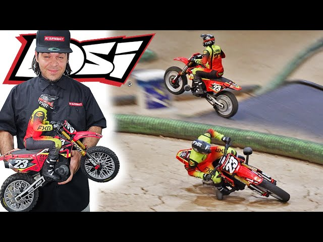 RC SUPREMACY Youtube Channel Chase sexton & LOSI Promoto MX supercross crashes and UNBOXING Review