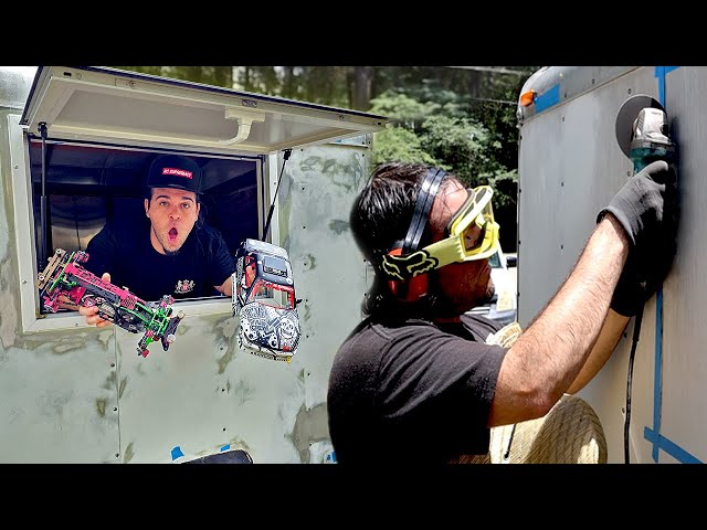 RC SUPREMACY Youtube Channel EP.1- My RC CAR business Trailer build- INTRO+Vevor window install