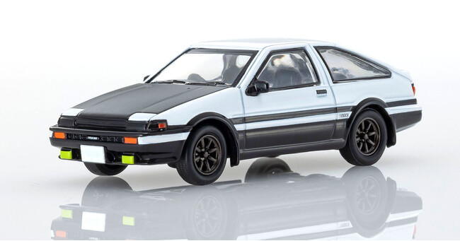 京商株式会社　KYOSHO MINI CAR & BOOK 第16弾「TOYOTA SPRINTER TRUENO」を発売