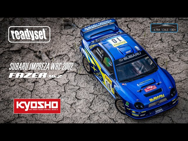 KYOSHO CORPORATION   KYOSHO FAZER Mk2 FZ02-R Series readyset SUBARU IMPREZA WRC 2002