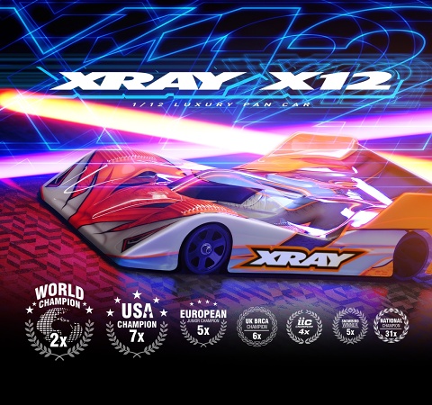 XRAY　XRAY X12’24 詳細製品ページ公開