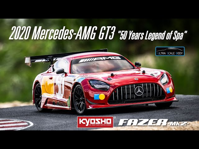 KYOSHO CORPORATION   KYOSHO FAZER Mk2 FZ02 Series readyset 2020 Mercedes-AMG GT3 “50 Years Legend of Spa”