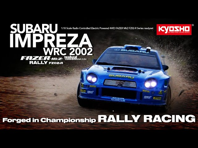 KYOSHO CORPORATION   KYOSHO FAZER Mk2 FZ02-R Series readyset SUBARU IMPREZA WRC 2002