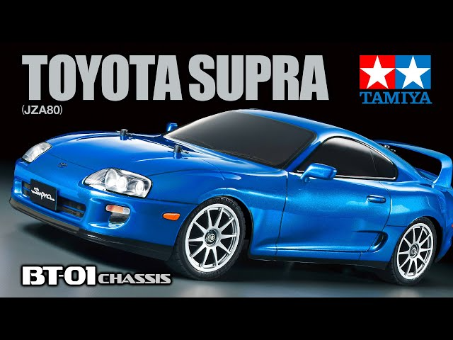 TAMIYA INC Youtube Channel  TAMIYA 1/10 R/C TOYOTA SUPRA（JZA80）（BT-01 CHASSIS）タミヤ トヨタ スープラ（JZA80）（BT-01シャーシ）