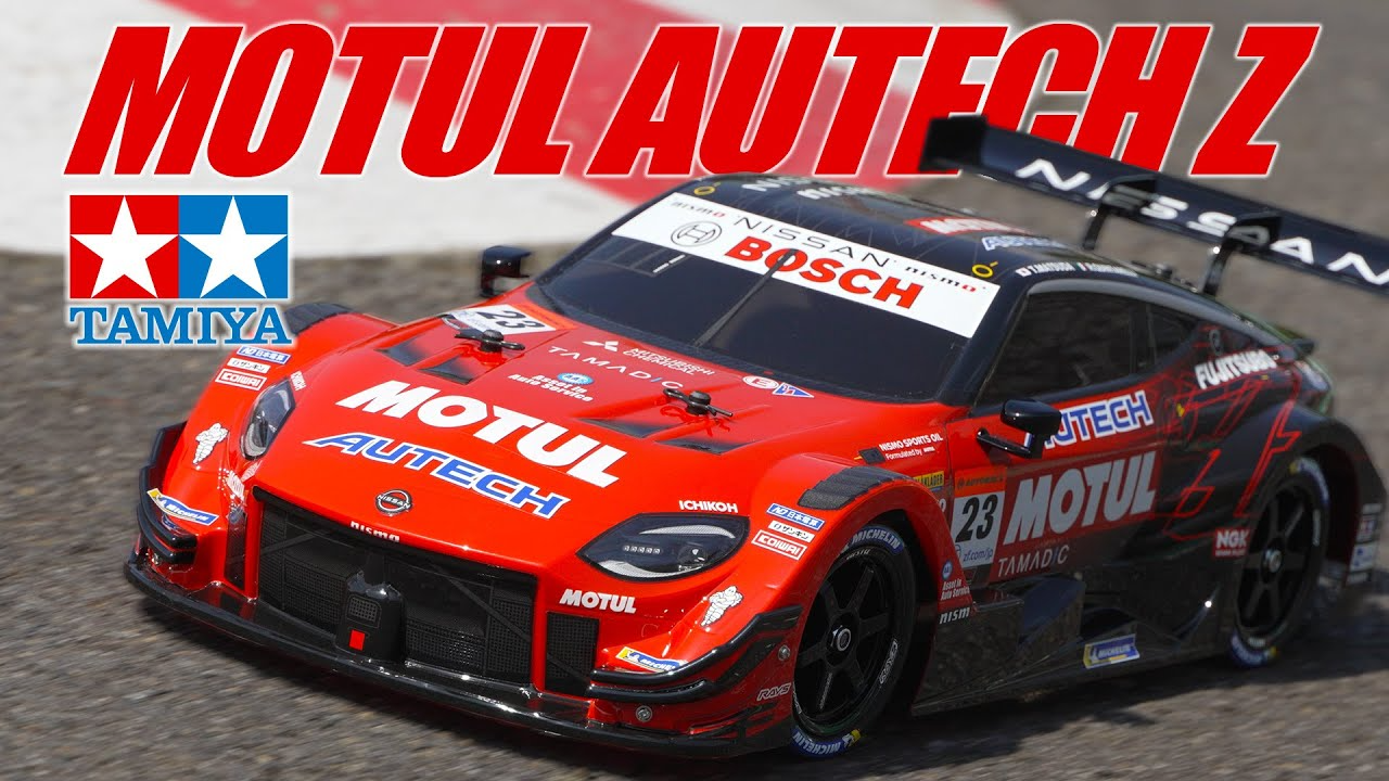 TAMIYA INC Youtube Channel 　TAMIYA 1/10 R/C MOTUL AUTECH Z (TT-02 CHASSIS) タミヤ MOTUL AUTECH Z (TT-02シャーシ)