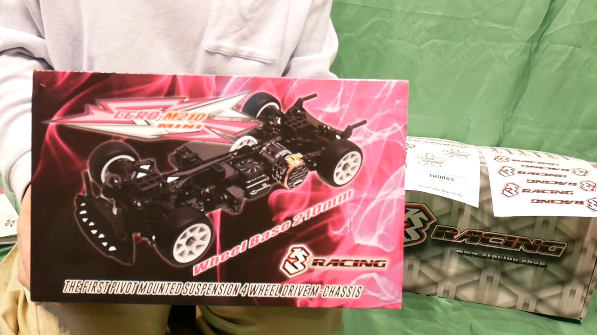 RD2 magazineーラジコン通信 Official Ch.　RD2 magazineレポート　3Racing　CERO-SPORT M-chassis（4WD） 【開封レポート】