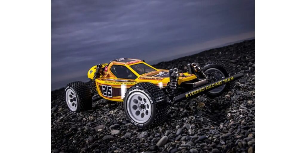 京商株式会社　1/10 EP 4WD レーシングバギー オプティマプロ　製品ページを公開