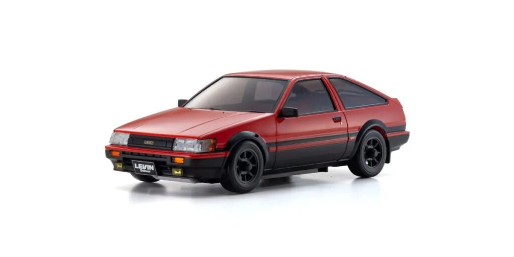 京商株式会社　ミニッツAWD トヨタ カローラレビン AE86 製品ページを公開