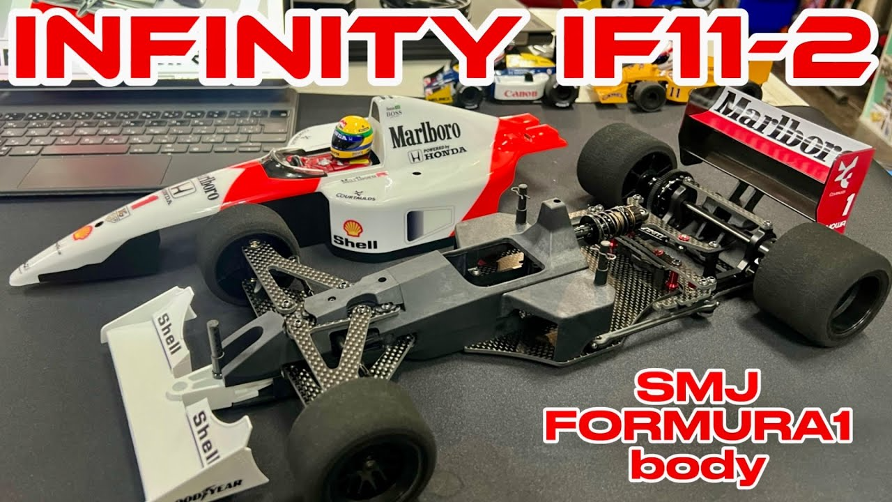 すだぴょんRCチャンネル　【モノコックF1】インフィニティIF11-2 & SMJフォーミュラ1ボディ