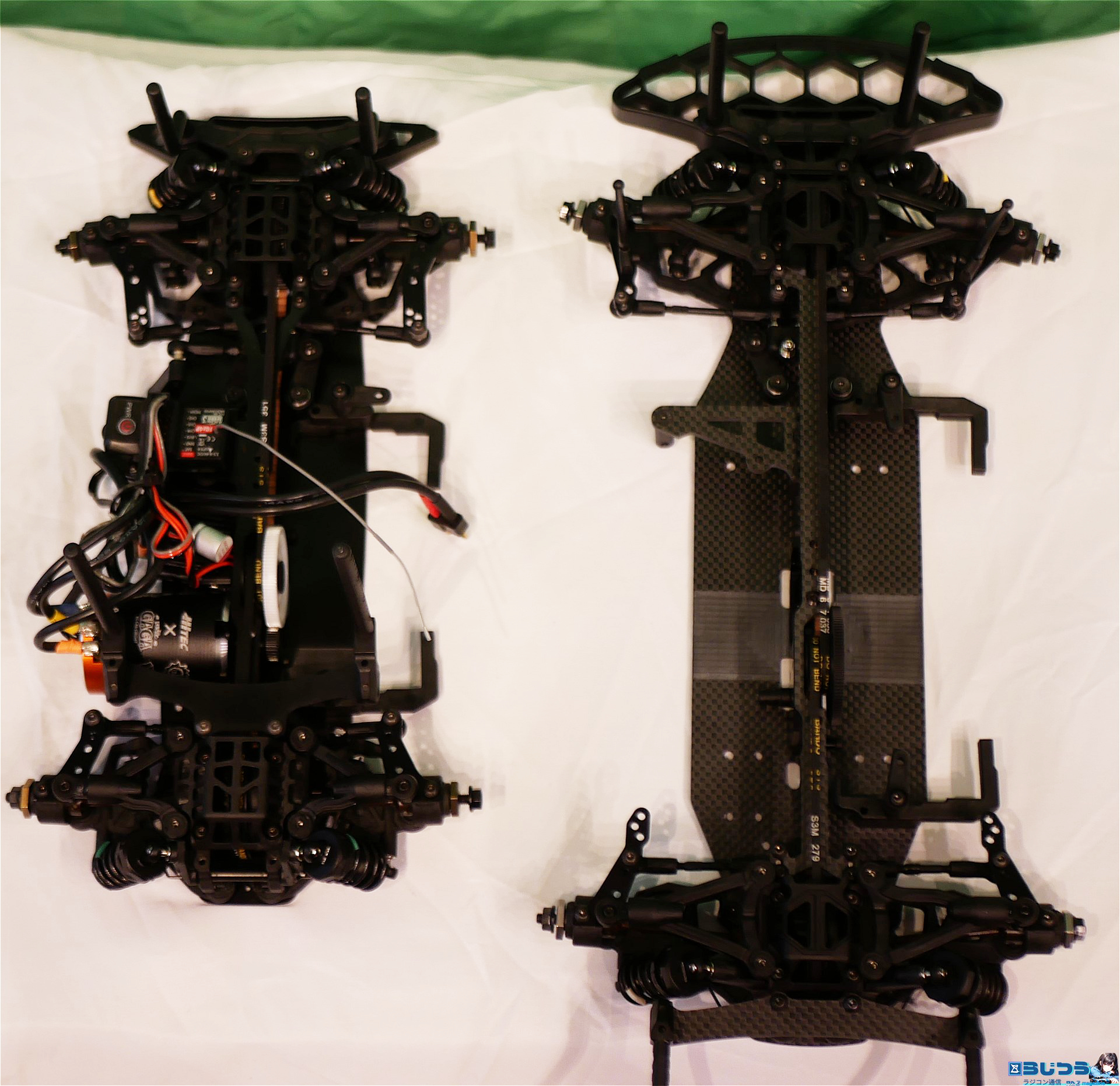 【RD2 magazineレポート】3Racing CERO-SPORT M-chassis（4WD）and  1/10 CERO SPORT STRUCTURE MATT GRAPHITE　比較レポート【PR】