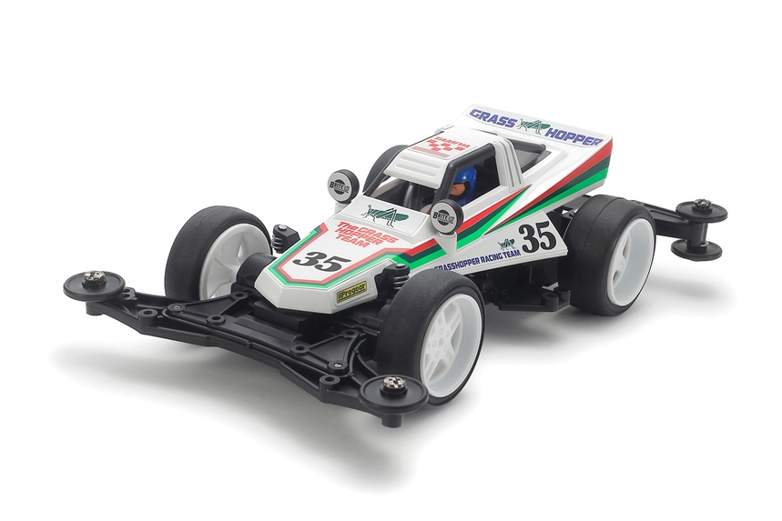 TAMIYA USA 　ミニ四駆　「グラスホッパーJr（VZシャーシ）」を発表