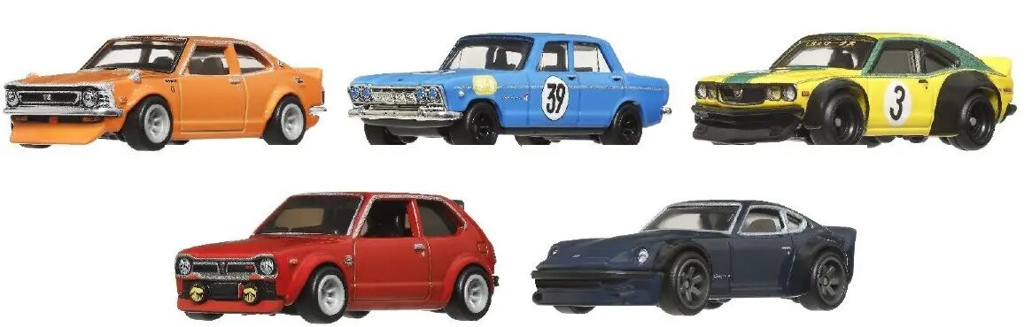 マテル・インターナショナル株式会社　世界No.1のミニカーブランドHot Wheels日本旧車で構成したシリーズ「ホットウィール カーカルチャー ジャパンヒストリックス4」9月下旬より発売