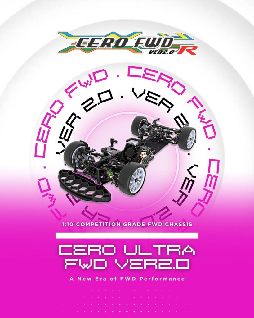 3Racing 新型ツーリングカー「CERO ULTRA FWD VERSION 2.0」を発表。 2