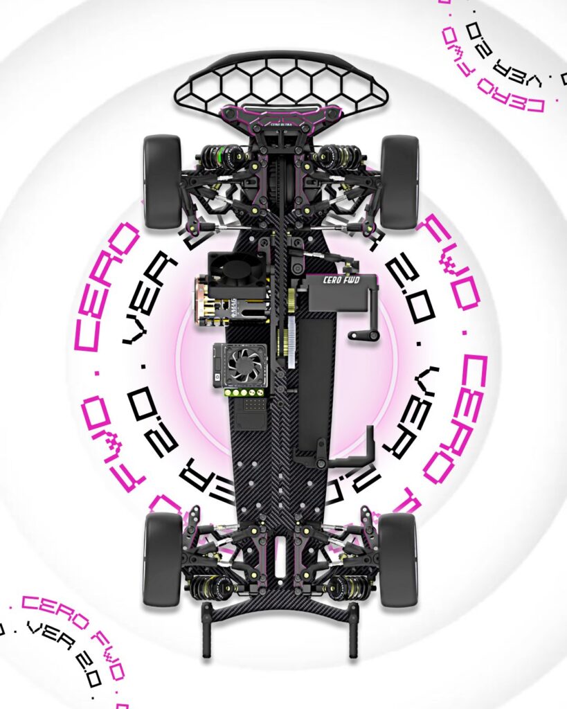 3Racing 新型ツーリングカー「CERO ULTRA FWD VERSION 2.0」を発表。 4