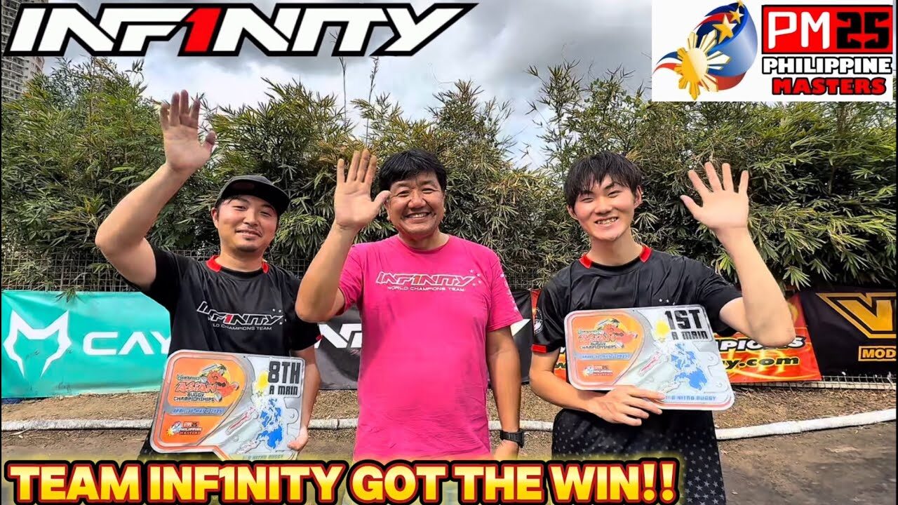 INFINITY RACING TEAM YouTube　■【Philippine Masters】1/8GPP OFF! Team INF1NITY GOT THE WIN!! IFB8